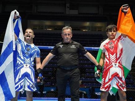 &ldquo;ידעתי שאני מנצח, אז הוצאתי לשון&ldquo;. גיא פריינטה, אלוף אירופה (באדיב (צילום: ספורט 5)