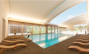 פרוייקט הקאנטרי בירוחם (הדמיה:  גל פז אדריכלים)