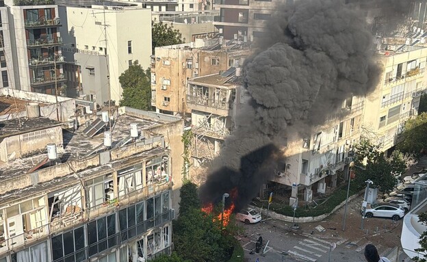 זירת נפילה בתל אביב זירת נפילה בתל אביב