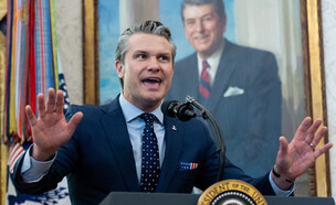 פיט הגסת', Pete Hegseth, שר ההגנה (צילום: ap)