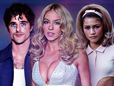 דירוג כוכבי "אופוריה" (צילום: Brendon Thorne, Dia Dipasupil, Eric Charbonneau/Getty Images; עיצוב: סטודיו Keshet Digital)