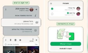 פיצ'רים חדשים בוואטסאפ (צילום: מטא)