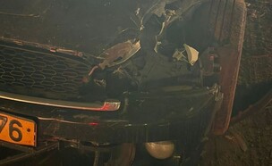 תאונת הדרכים של שקד ביטון (צילום: instagram)