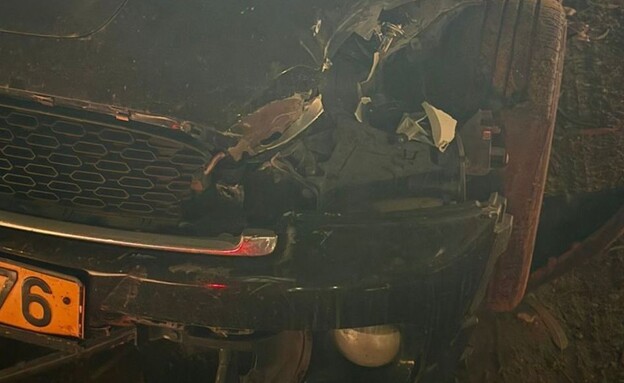 תאונת הדרכים של שקד ביטון (צילום: instagram)