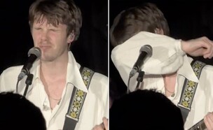 קרוז בקהאם בוכה