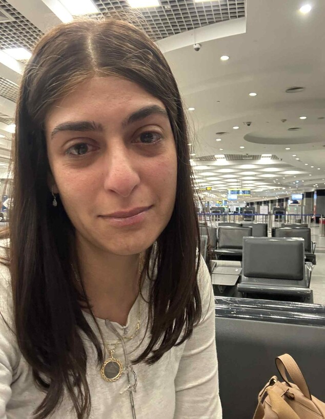 אשתו של רב חב"ד נמרוד זוטא בשארם א-שיח', מצרים אשתו של רב חב"ד נמרוד זוטא בשארם א-שיח', מצרים