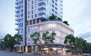 מתחם הראל בחולון של קבוצת אלמוג  (הדמיה: PITOM הדמיות)