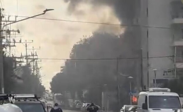 זירת הפגיעה בנהריה זירת הפגיעה בנהריה