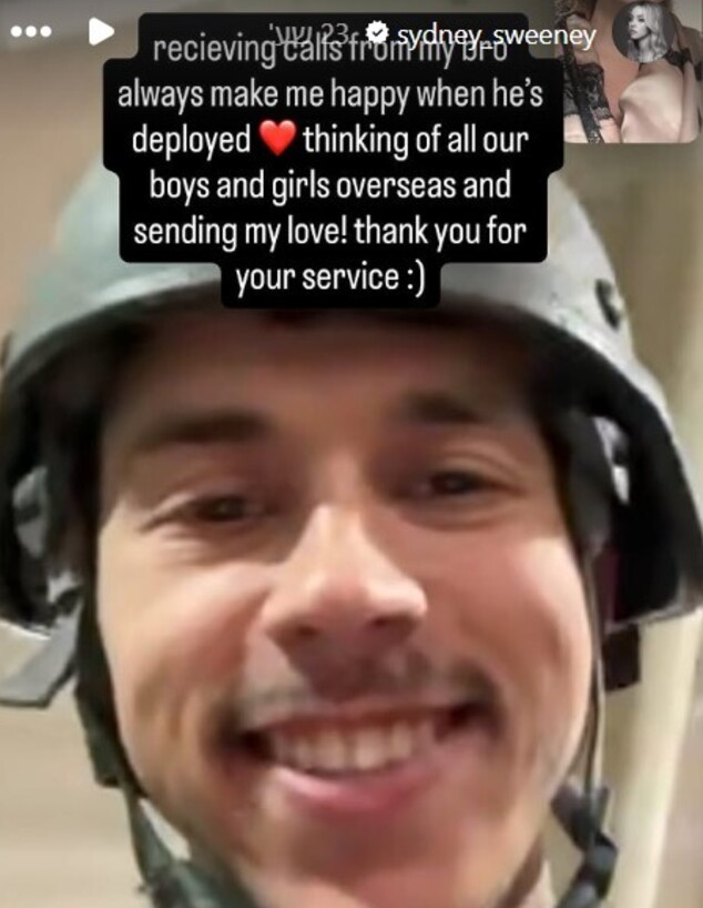 הסטורי של סידני סוויני על אחיה הסטורי של סידני סוויני על אחיה