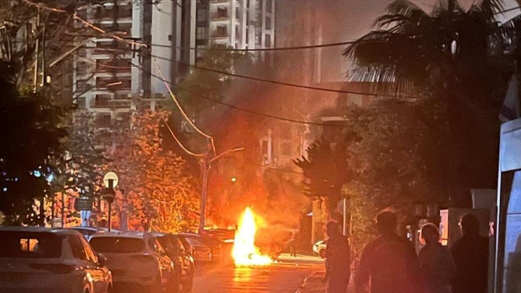 הרס רב: תיעוד מזירות הנפילה בתל אביב