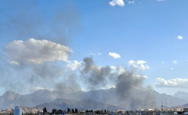 תיעוד מתקיפת מפעל "עוגה צהובה" בעיר ארדכאן