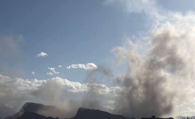 תיעוד מתקיפת מפעל "עוגה צהובה" בעיר ארדכאן
