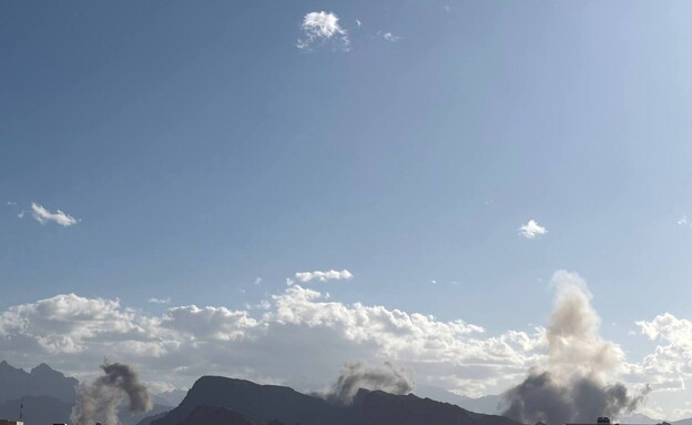 תיעוד מתקיפת מפעל "עוגה צהובה" בעיר ארדכאן