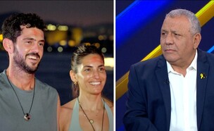 גדי איזנקוט ואיתי און  (צילום: המירוץ למיליון, קשת 12)