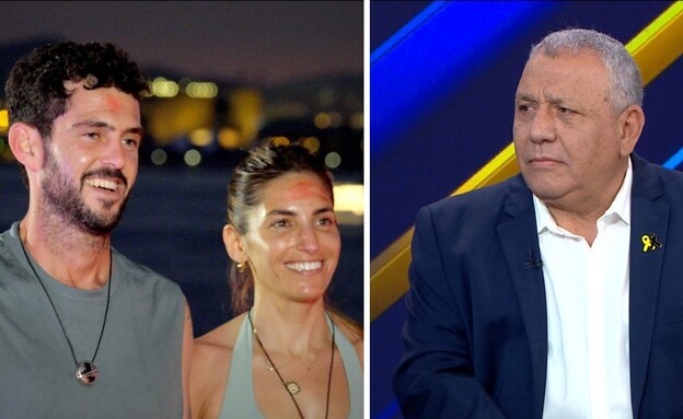 גדי איזנקוט ואיתי און  (צילום: המירוץ למיליון, קשת 12)