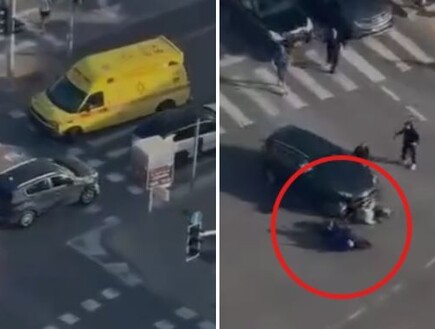 "פגע בו כאילו היה זבוב": דרס רוכב אופנוע - ונמלט מהמקום