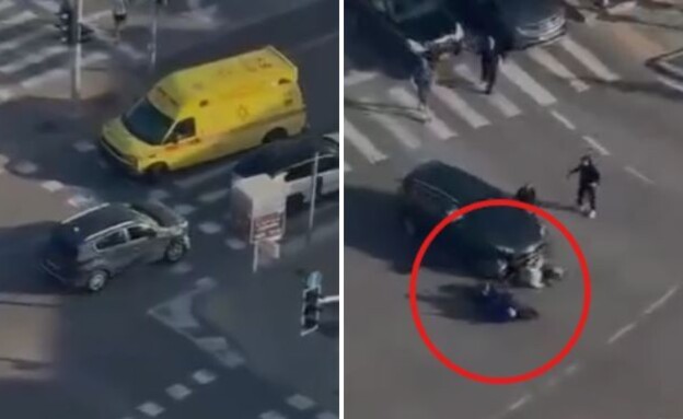 פגע וברח באשדוד (צילום: סעיף 27א' לחוק זכויות יוצרים)