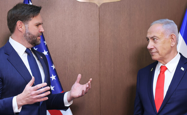 ג'יי די ואנס, בנימין נתניהו ג'יי די ואנס, בנימין נתניהו