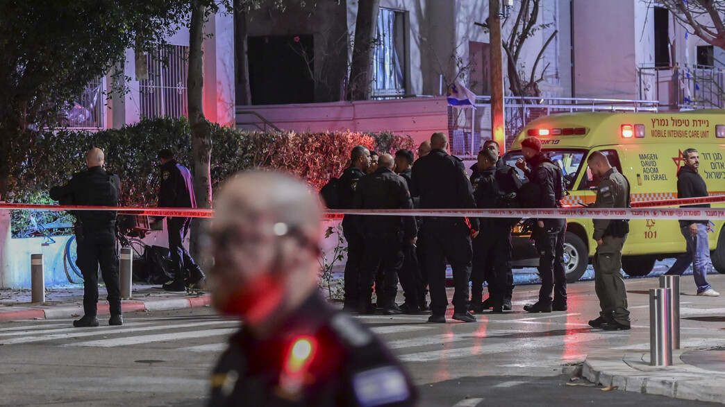 זירת הנפילה בתל אביב