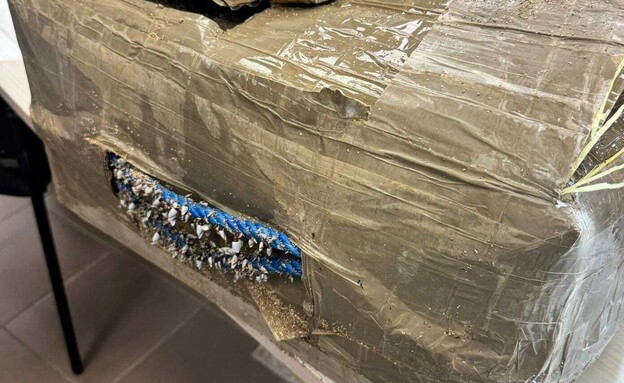 משלוח החשיש שנתפס