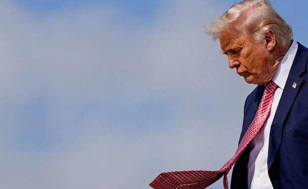 טראמפ בנמל התעופה במיאמי טראמפ בנמל התעופה במיאמי