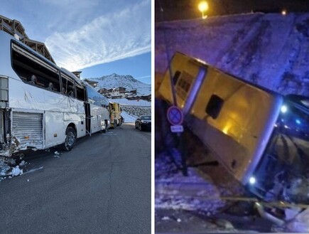 עדות מהאסון בצרפת: "אנשים עפו החוצה בזמן הנפילה, זה היה מחזה נוראי"