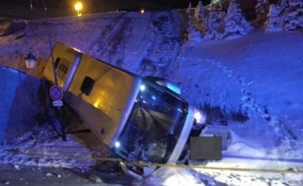 ישראלית תאונה אוטובוס צרפת ישראלית תאונה אוטובוס צרפת