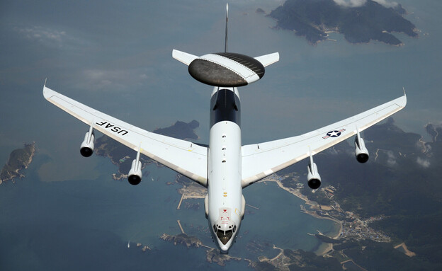 מטוס E3 של צבא ארה"ב (צילום: רויטרס)