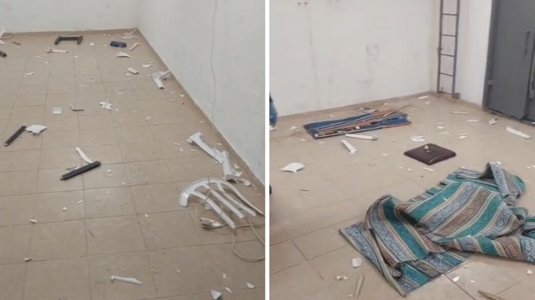 ההרס במקלט בטבריה ההרס במקלט בטבריה