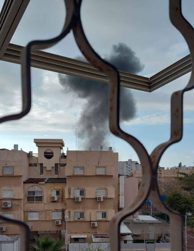 זירת הנפילה בבאר שבע