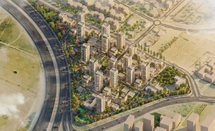 משולש נים בראשון לציון (הדמיה: משרד דרמן ורבקל אדריכלות)