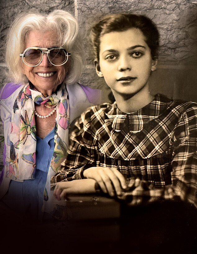 אירה כנערה צעירה בווילנה