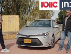 תקינה אמריקנית, ייצור יפני: צפו במבחן לקורולה החדשה