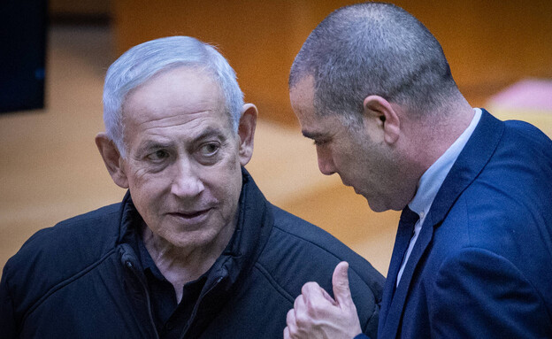 נתניהו בליל אישור תקציב 2026 נתניהו בליל אישור תקציב 2026