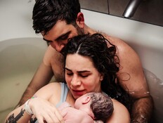 אורין ג'ולי ילדה בת