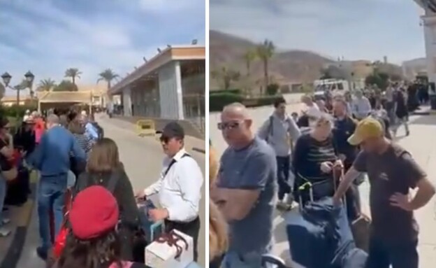 תורים בדרך לסיני (צילום: צילום מסך מתוך מה חדש. What's new)