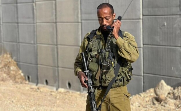 מנשה זלקה במילואים (צילום: פרטי)