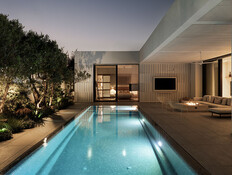 בית בתכנון אדריכל דור לוי, אדריכל אודי שמש (צילום: קרין רבנה)