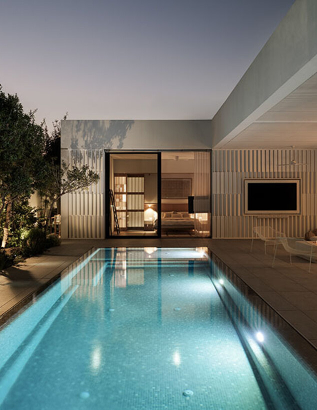 בית בתכנון אדריכל דור לוי, אדריכל אודי שמש