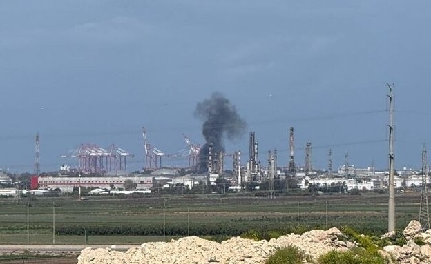 תיעוד הפגיעה בחיפה