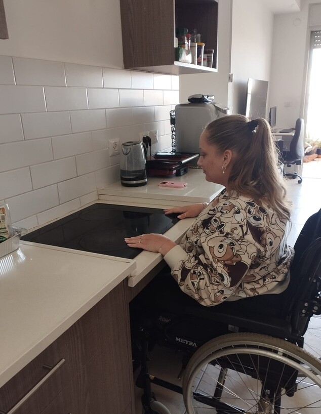 מטבח מונמך ומונגש