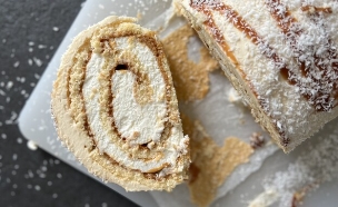 רולדה ריבת חלב לפסח (צילום: עדי קלינגהופר, אוכל טוב, mako)