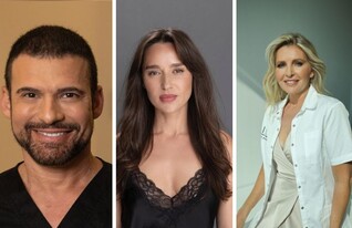 גם רופאים וגם יפים (צילום: זנקוביץ - עדי אורני, מרסר - חן שימל, אקרמן - אלון שפרנסקי)