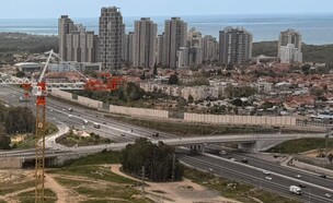 מחלף אולגה (צילום: עיריית חדרה)