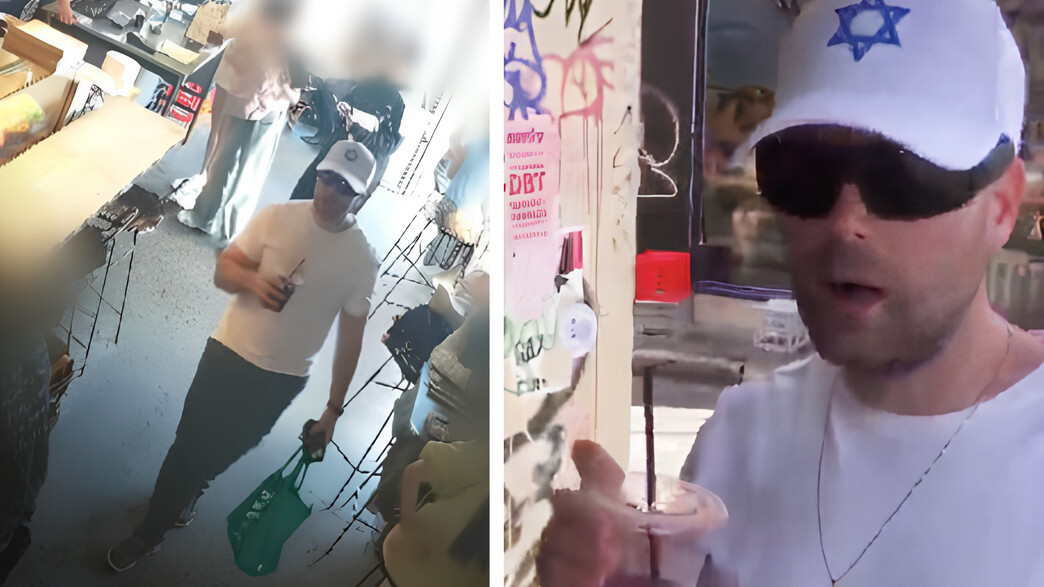 אופיר רוכש את התה והכובע שחבש