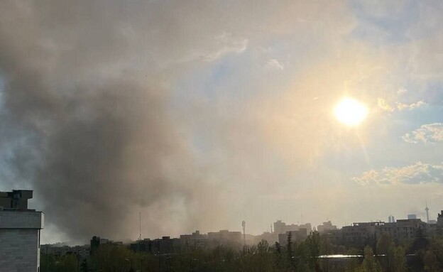 תיעוד מהתקיפות בטהראן תיעוד מהתקיפות בטהראן