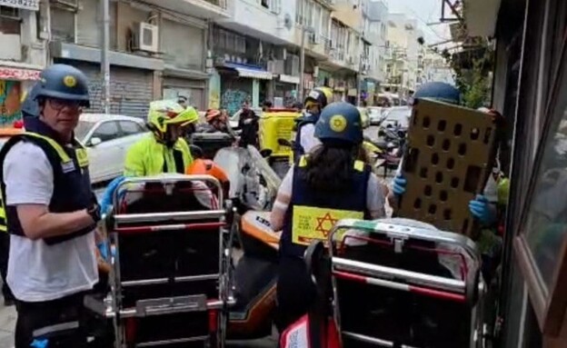 קריסת מבנה בתל אביב
