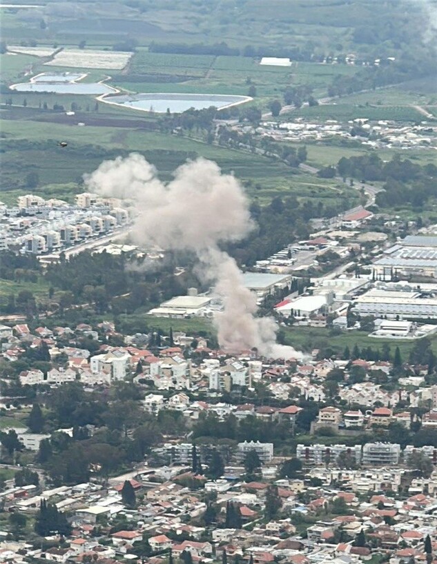 ההרס בקריית שמונה בעקבות הירי מלבנון