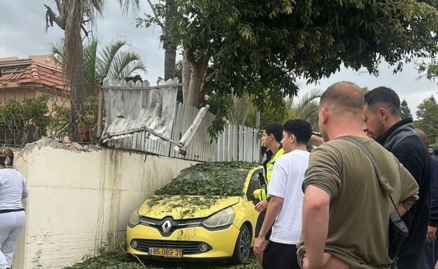 ההרס בקריית שמונה בעקבות הירי מלבנון