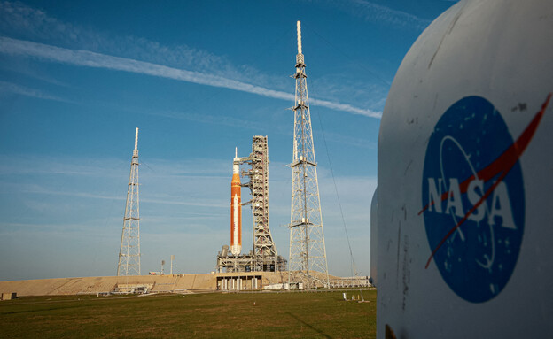 החללית אוריון לפני יציאת המשימה ארמטיס 2 אל הירח